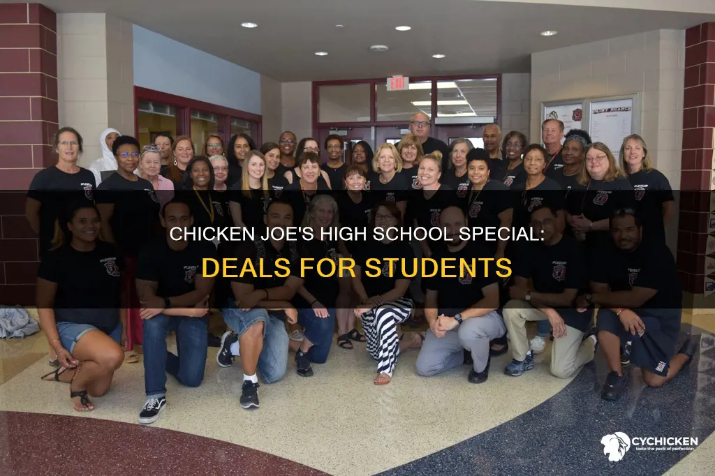 what is the high school special at chicken joes