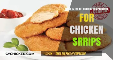 Chicken Strips: Holding Temperature and Food Safety