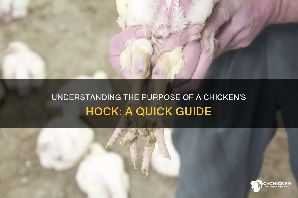 what is the hock for on a chicken