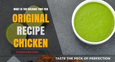How Long Can You Hold Original Recipe Chicken?