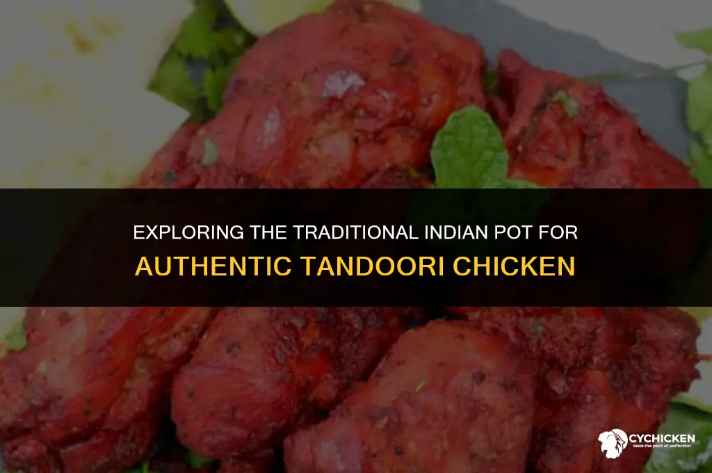 what is the indian pot for tandoori chicken