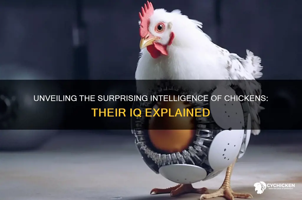 what is the iq of a chicken