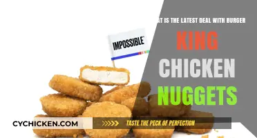 Burger King's Chicken Nuggets: Latest Deal and Menu Updates