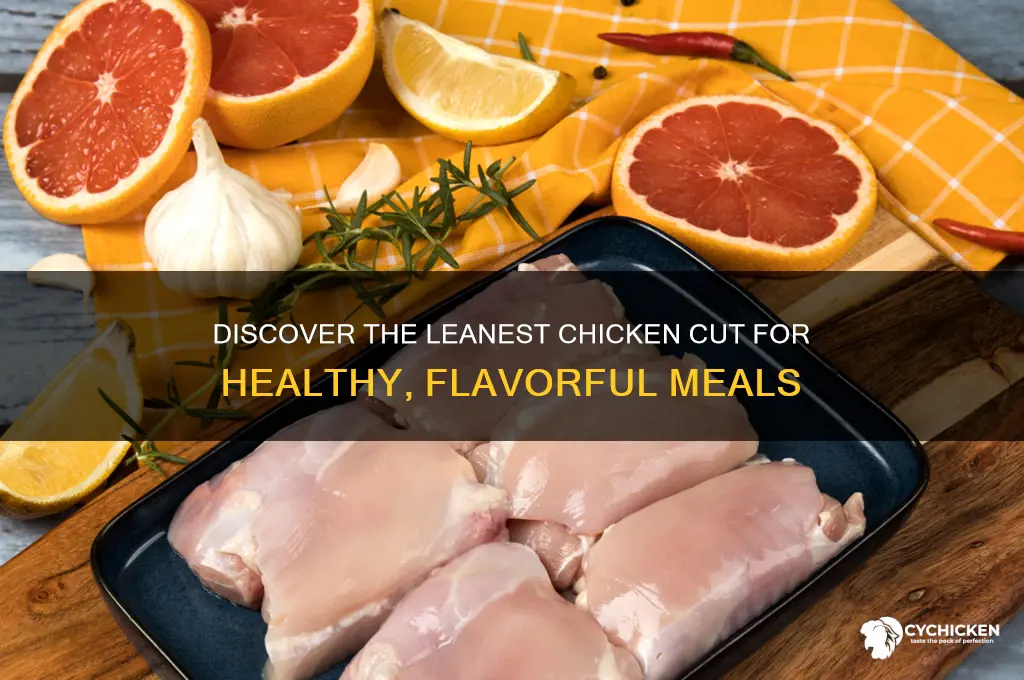 what is the leanest cut of chicken meat