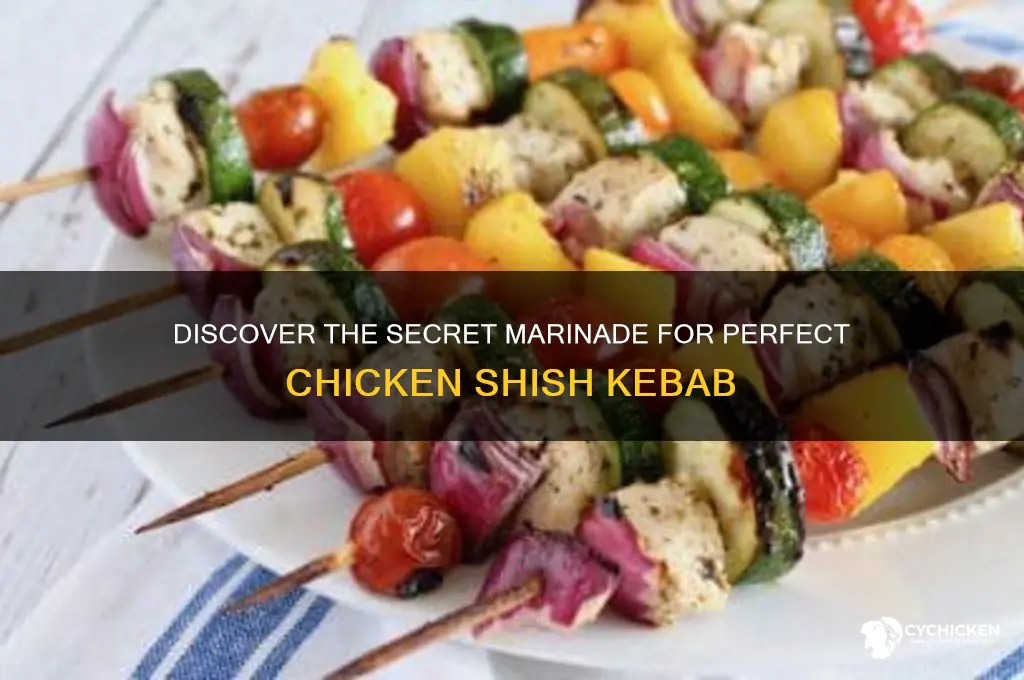 what is the marinade on chicken shish kebab