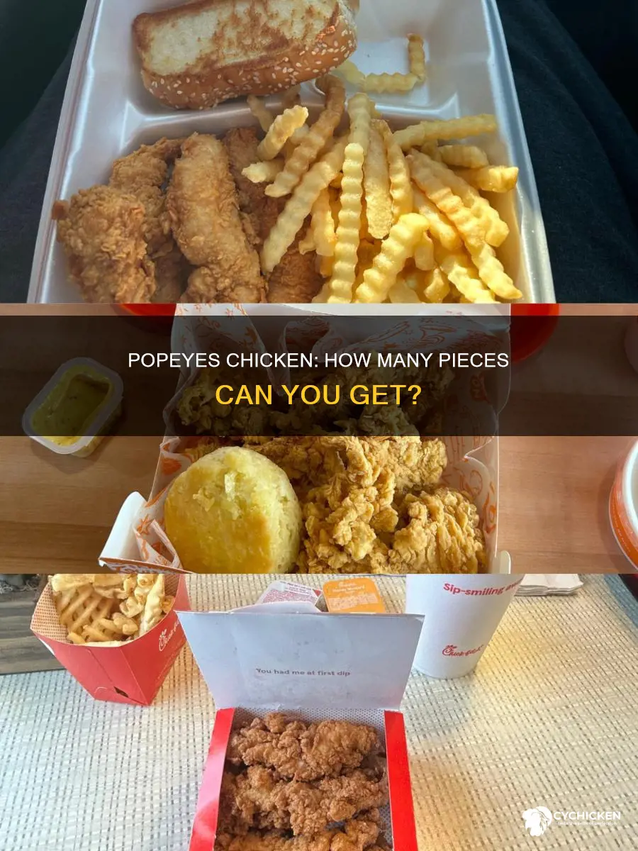 what is the max for a box of popeyes chicken