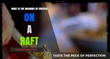 Chicken on a Raft: A Cultural Mystery Explained
