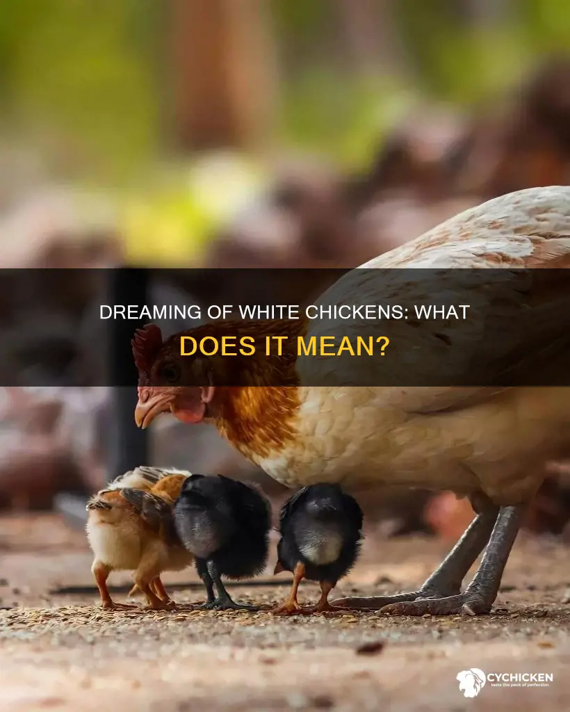 what is the meaning of dreaming a white chicken
