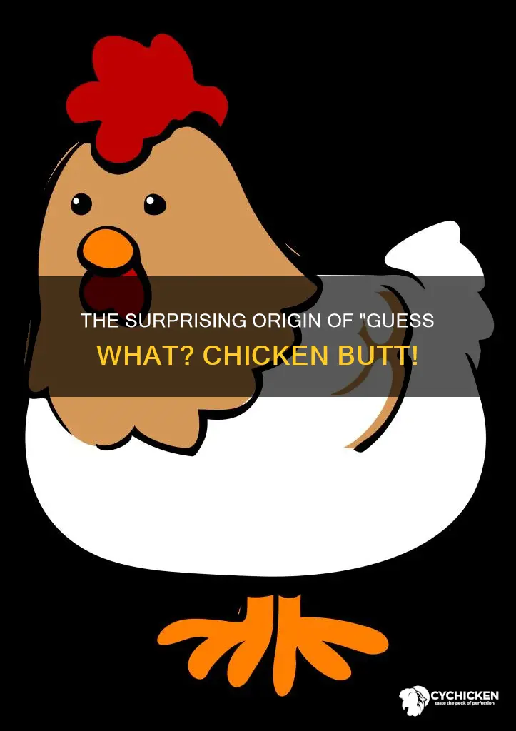 what is the meaning of guess what chicken butt