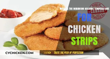 Chicken Strips: Safe Holding Temperature Requirements