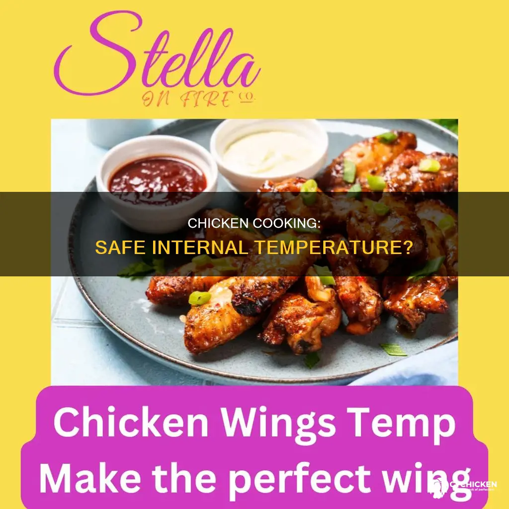 what is the minimum internal temrpeature that chicken ust reach