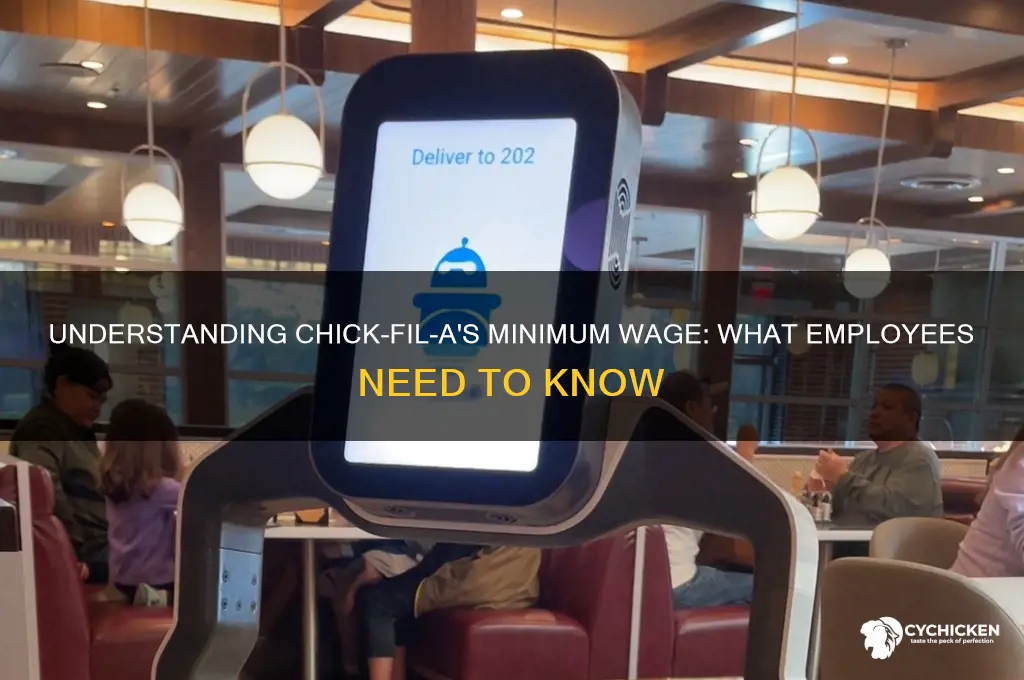 what is the minimum wage in chick filet