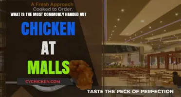 Chicken Treats: Mall-goers' Favorite Snack