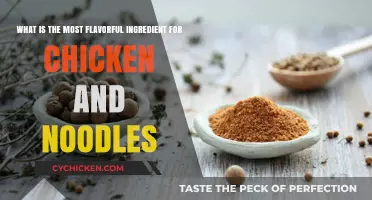 Chicken and Noodles: The Secret Ingredient for Maximum Flavor