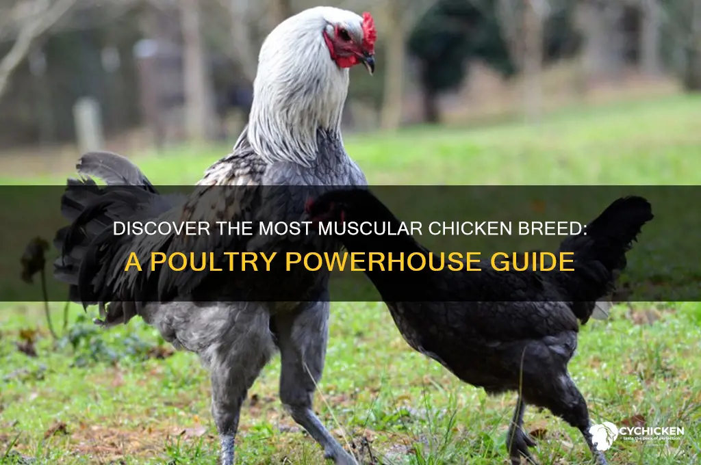 what is the most muscular breed of chicken