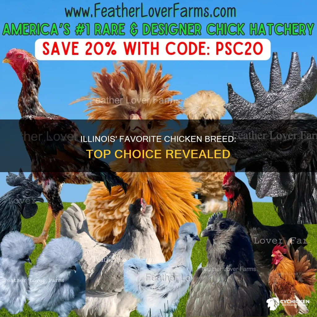 what is the most popular breed of chicken in illinois