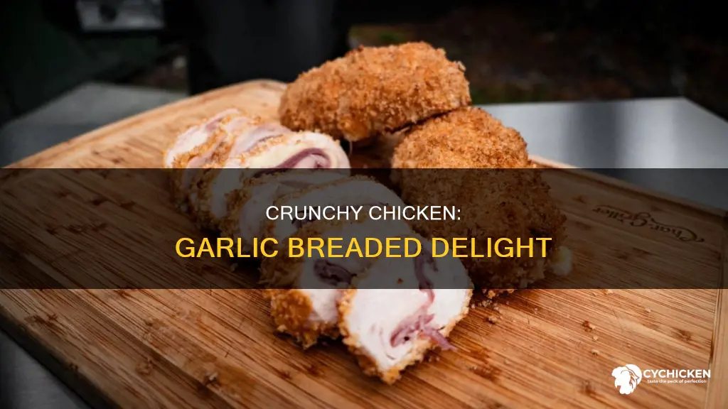 what is the name for a breaded chicken garlic dish