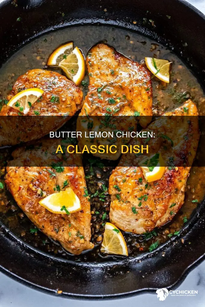 what is the name of chicken with butter and lemon