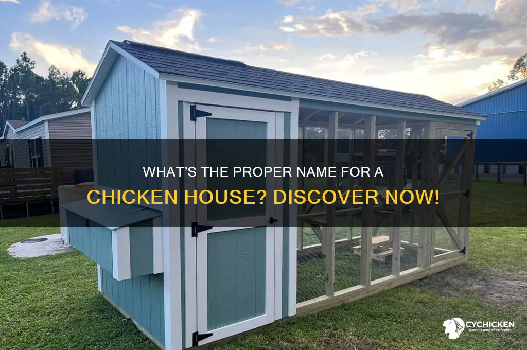 what is the name of the chicken house