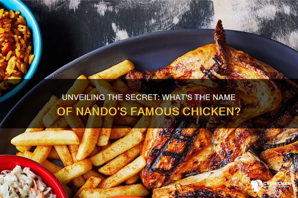 what is the name of the nandos chicken