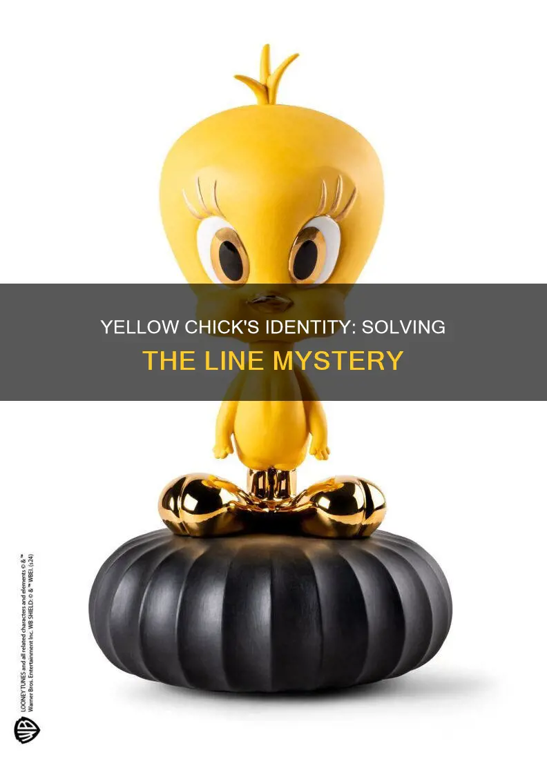 what is the name of the yellow chick on line