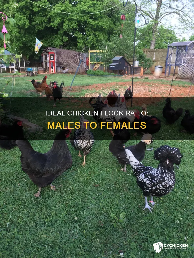 what is the natural male to female chicken ratio