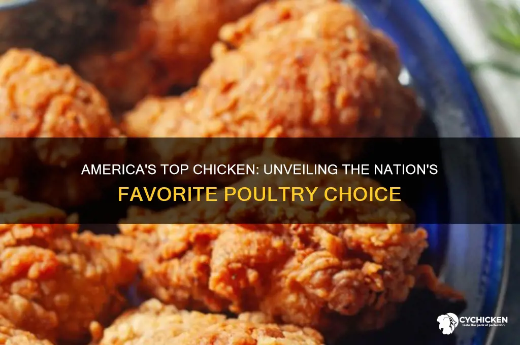what is the number 1 chicken in america