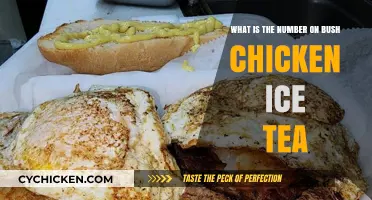 The Mystery Behind Bush Chicken Ice Tea Numbers