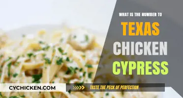 Texas Chicken Cypress Contact: Find the Right Number Easily