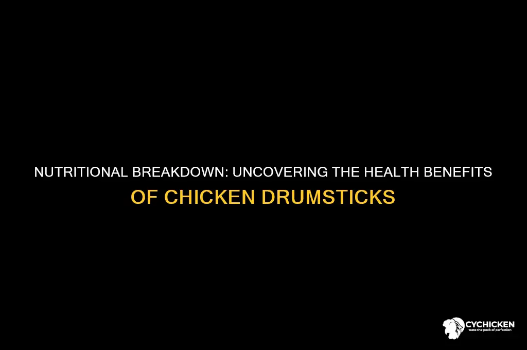 what is the nutrition of a chicken drumstick