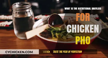 Nutritional Breakdown of Chicken Pho: Calories, Protein, and More