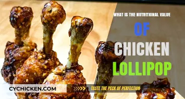 Discover the Nutritional Value of Chicken Lollipop: A Tasty Treat