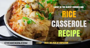 Chicken and Rice Casserole: The Original Recipe