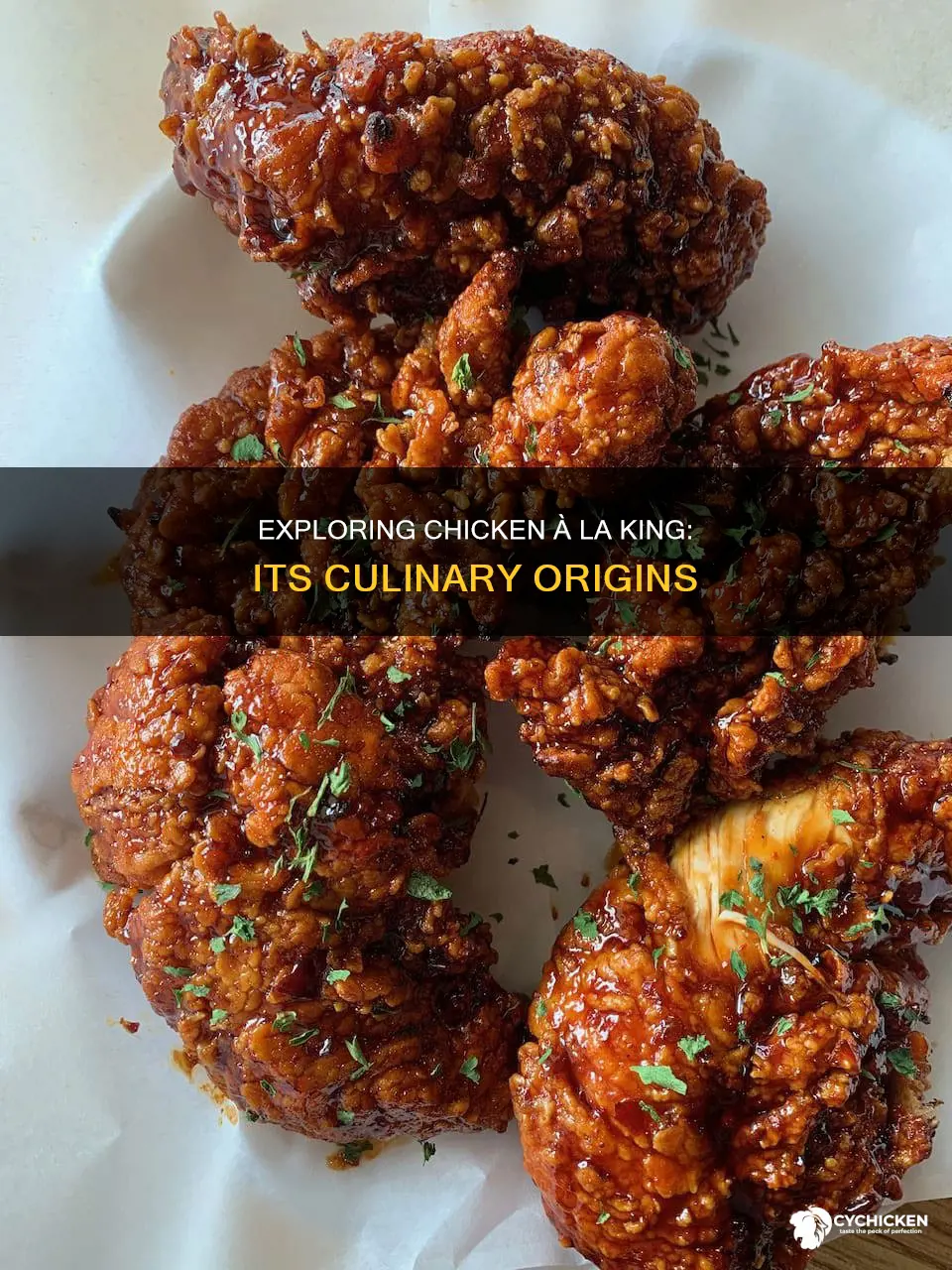 what is the origin of chicken a la king