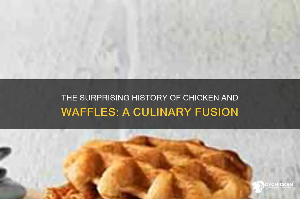 what is the origin of chicken and waffles