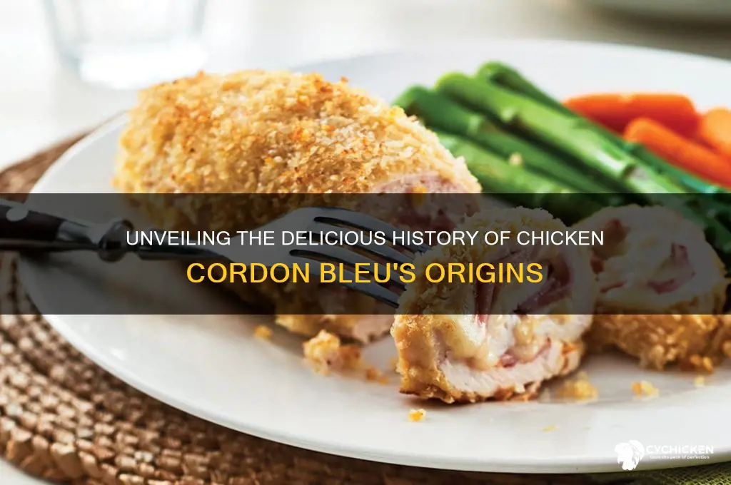 what is the origin of chicken cordon bleu