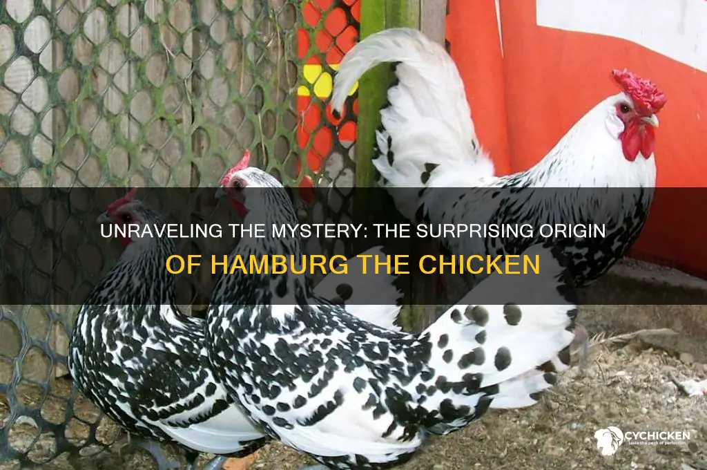 what is the origin of hamburg the chicken