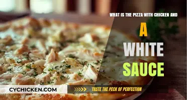Creamy Delight: Exploring the White Sauce Chicken Pizza Phenomenon