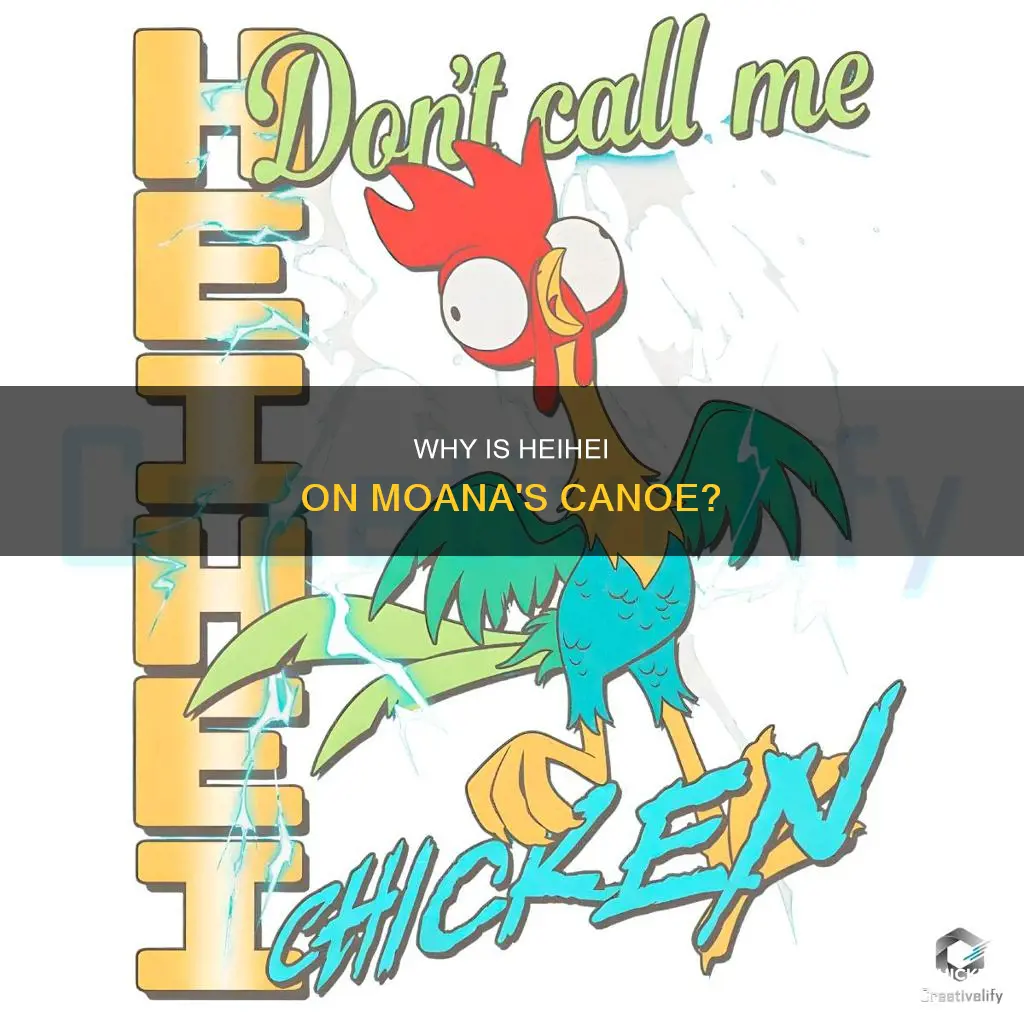 what is the point of the chicken in moana