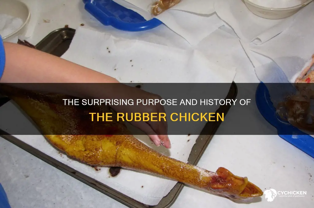 what is the point of the rubber chicken