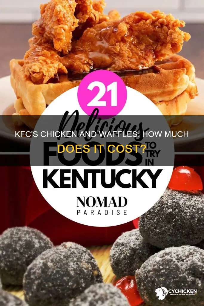 what is the price of chicken and waffles at kfc