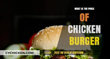 Discover the Average Cost of a Chicken Burger Near You