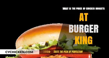 How Much Do Burger King Chicken Nuggets Cost? A Price Guide