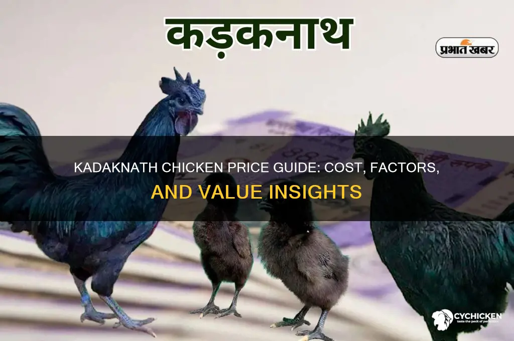 what is the price of kadaknath chicken