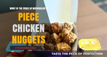McDonald's 4-Piece Chicken Nuggets Price: A Quick Cost Breakdown