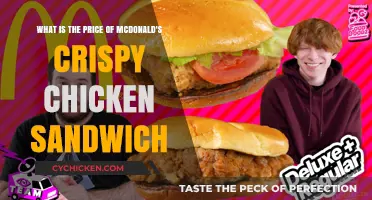McDonald's Crispy Chicken Sandwich Price: A Tasty Bargain or Splurge?