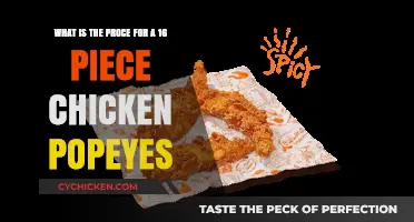 Popeyes' 16-Piece Chicken: Price and Perks