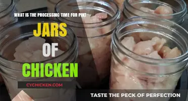 Processing Pint Jars of Chicken: How Long Does It Take?