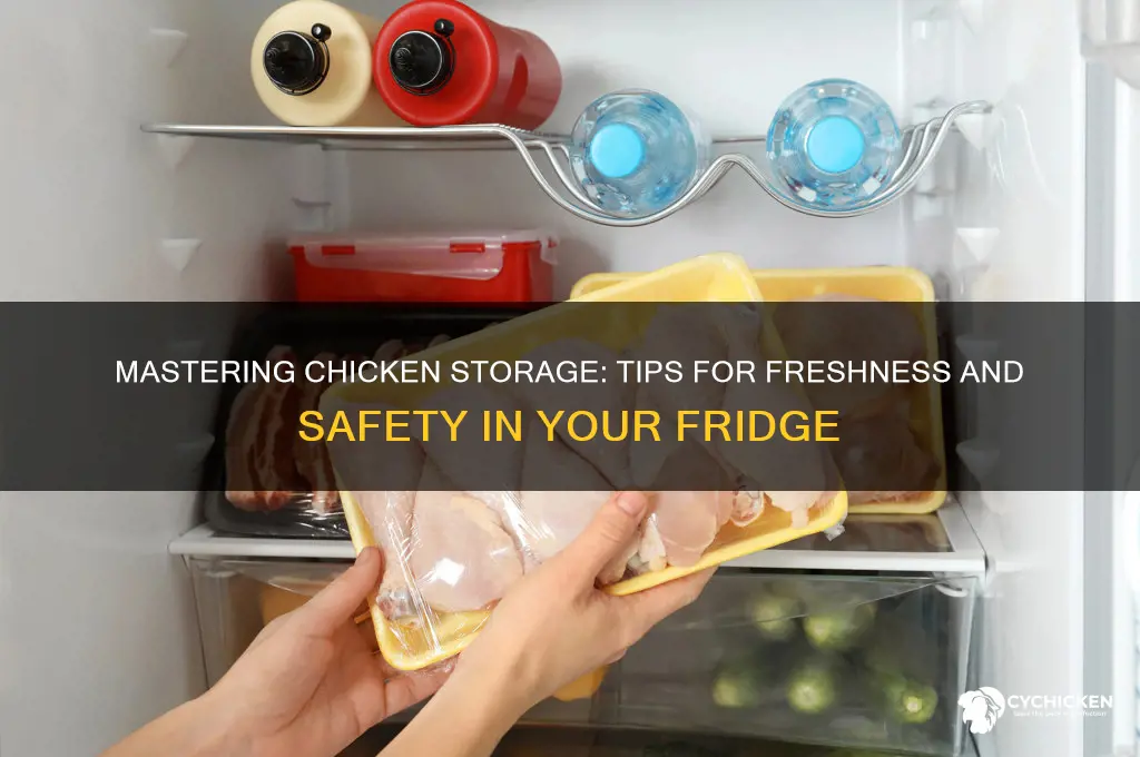 what is the proper way to store chicken