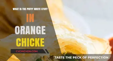 Unveiling the Mystery of Orange Chicken's Puffy White Stuff